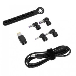 Zestaw akcesoriów Legacy Power 90 W (kabel DC do końcówki + 5 końcówek + drążek do przechowywania) - 1,8 m