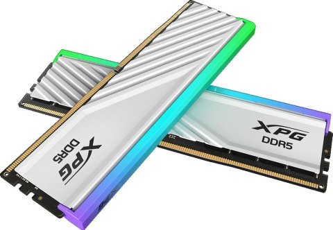 Adata Pamięć XPG Lancer Blade DDR5 6000 32GB 2x16 CL30 RGB biała Adata Pamięć XPG Lancer Blade DDR5 6000 32GB 2x16 CL30 RGB biała