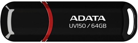 Adata Pendrive UV150 64GB USB3.2 czarny Adata Pendrive UV150 64GB USB3.2 czarny