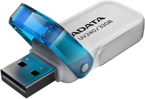 Adata Pendrive UV240 32GB USB 2.0 Biały Adata Pendrive UV240 32GB USB 2.0 Biały
