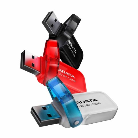 Adata Pendrive UV240 32GB USB 2.0 Biały Adata Pendrive UV240 32GB USB 2.0 Biały