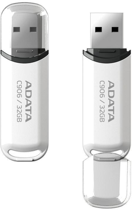 Adata Pendrive C906 32GB USB2.0 białe Adata Pendrive C906 32GB USB2.0 białe