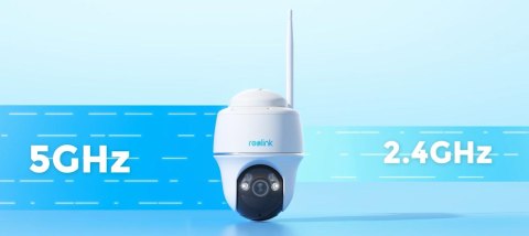 Kamera IP Reolink Argus Series B430 akumulatorowa 5MP WiFi USB-C biała Kamera IP Reolink Argus Series B430 akumulatorowa 5MP WiFi USB-C biała