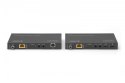 Przedłużacz/Extender KVM HDMI+USB HDBaseT 70m 4K30Hz HDCP 2.2 PoC (Power over Cable) audio IR zestaw