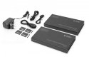 Przedłużacz/Extender KVM HDMI+USB HDBaseT 70m 4K30Hz HDCP 2.2 PoC (Power over Cable) audio IR zestaw