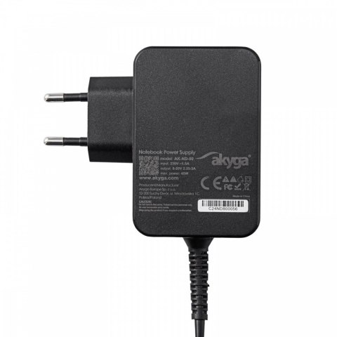 Zasilacz USB-C 45W 20V/2.25-3A PD 3.0 Zasilacz USB-C 45W 20V/2.25-3A PD 3.0