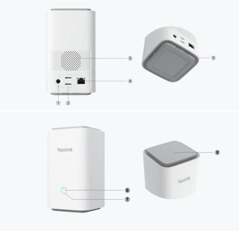 Centrala Reolink Home Hub 1 do 8 kamer Centrala Reolink Home Hub 1 do 8 kamer