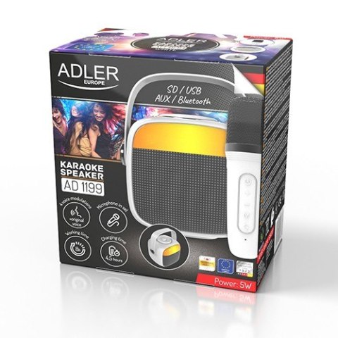 Głośnik karaoke AD1199W Głośnik karaoke AD1199W