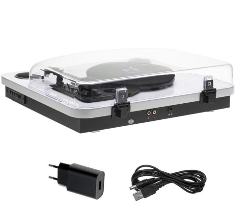 Gramofon AD1914 Biały USB Bluetooth Gramofon AD1914 Biały USB Bluetooth