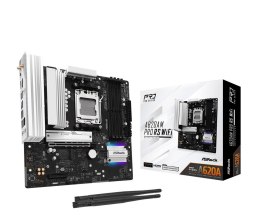Płyta główna A620AM PRO RS WIFI AM5 4DDR5 HDMI/DP M.2 mATX
