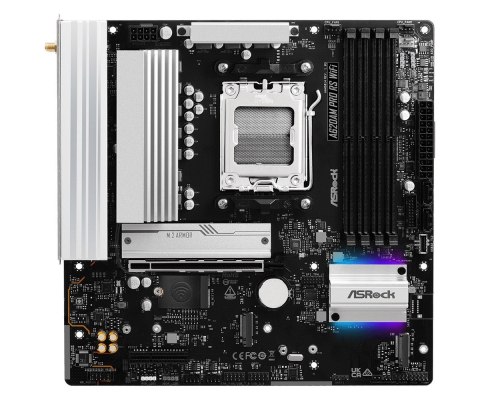Płyta główna A620AM PRO RS WIFI AM5 4DDR5 HDMI/DP M.2 mATX Płyta główna A620AM PRO RS WIFI AM5 4DDR5 HDMI/DP M.2 mATX