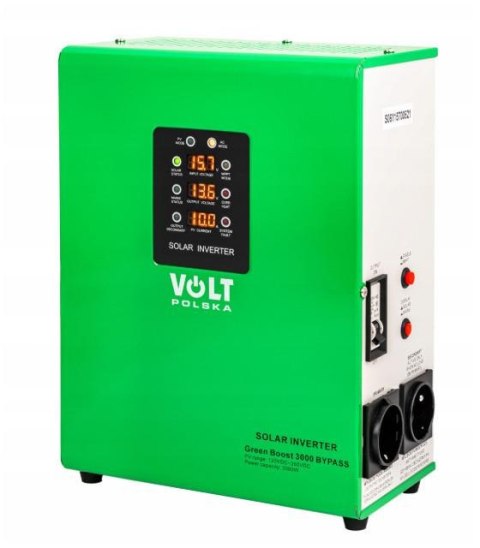 Przetwornica solarna VOLT POLSKA GREEN BOOST MPPT 3000 (120-350VDC) BYPASS Przetwornica solarna VOLT POLSKA GREEN BOOST MPPT 3000 (120-350VDC) BYPASS