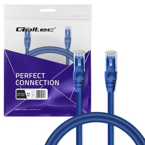 Kabel patchcord UTP | CAT6 | 2 x RJ-45 | 5m Kabel patchcord UTP | CAT6 | 2 x RJ-45 | 5m