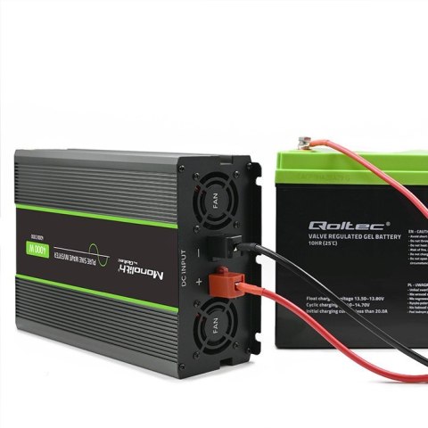 Przetwornica napięcia Monolith | 2000W | 4000W | 2000W | 4000W | 12V na 230V | Czysty Sinus Przetwornica napięcia Monolith | 2000W | 4000W | 2000W | 4000W | 12V na 230V | Czysty Sinus