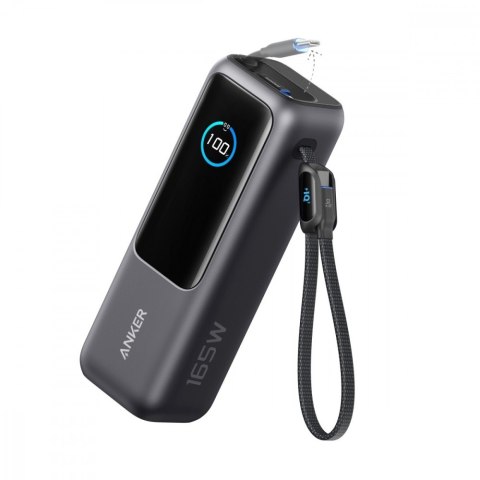 Powerbank ZOLO 25000mAh 165W wbudowany kabel USB-C szary Powerbank ZOLO 25000mAh 165W wbudowany kabel USB-C szary