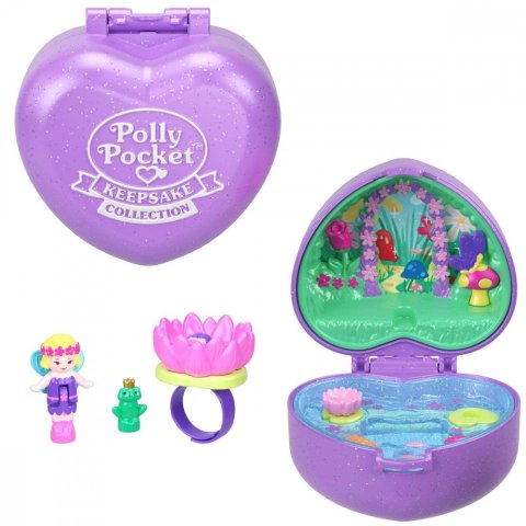 Figurki Polly Pocket Zestaw z pierścionkiem, Wróżka Figurki Polly Pocket Zestaw z pierścionkiem, Wróżka