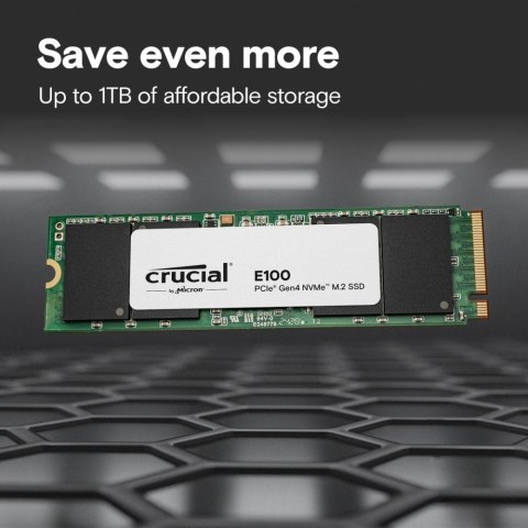 Dysk SSD E100 2TB M.2 NVMe 2280 PCIe 4.0 5000/4500 MB/s Dysk SSD E100 2TB M.2 NVMe 2280 PCIe 4.0 5000/4500 MB/s
