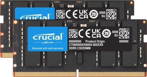 Pamięć do notebooka DDR5 CSODIMM 32GB (2*16GB)/6400 CL52 Pamięć do notebooka DDR5 CSODIMM 32GB (2*16GB)/6400 CL52