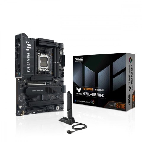 Płyta główna TUF GAMING X870E-PLUS WIFI AM5 4DDR5 HDMI/USB-C Płyta główna TUF GAMING X870E-PLUS WIFI AM5 4DDR5 HDMI/USB-C