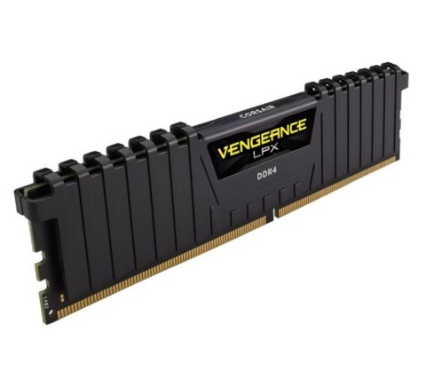 Pamięć DDR4 Vengeance LPX 8GB/3200 (1x8GB) CL16 BLACK Pamięć DDR4 Vengeance LPX 8GB/3200 (1x8GB) CL16 BLACK