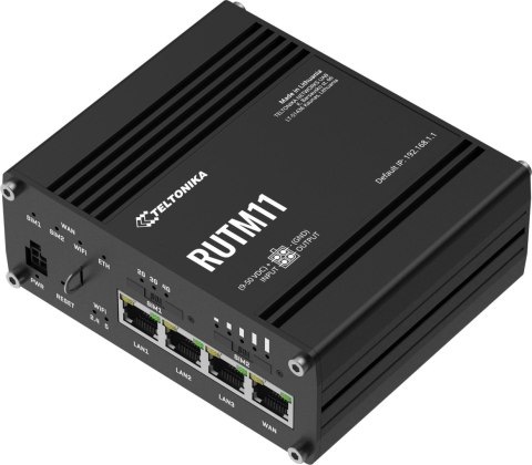 Teltonika RUTM11 router przemysłowy 4G / LTE (RUTM11000000) Teltonika RUTM11 router przemysłowy 4G / LTE (RUTM11000000)