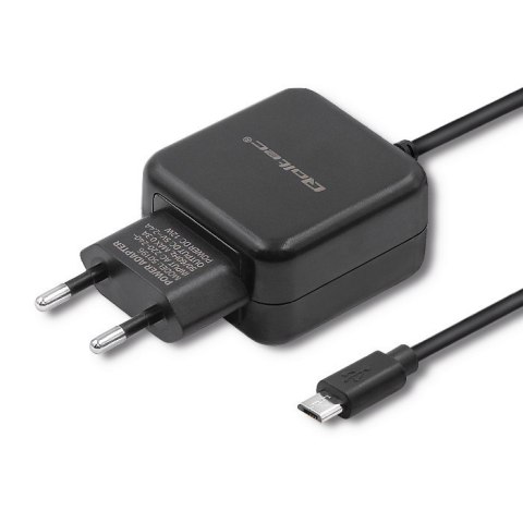 Ładowarka sieciowa 5V | 2.4A | 12W | Micro USB | Czarna Ładowarka sieciowa 5V | 2.4A | 12W | Micro USB | Czarna