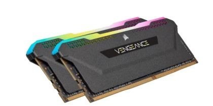 Pamięć DDR4 Vengeance RGB PRO SL 32GB/3600 (2*16GB) BLACK CL18 Pamięć DDR4 Vengeance RGB PRO SL 32GB/3600 (2*16GB) BLACK CL18
