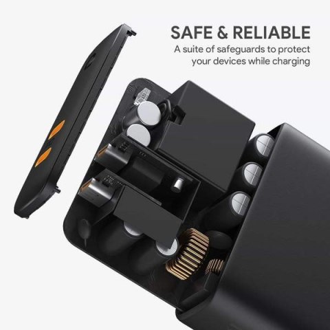 PA-D5 GaN ładowarka sieciowa 2xUSB C Power Delivery 3.0 63W 6A Dynamic Detect PA-D5 GaN ładowarka sieciowa 2xUSB C Power Delivery 3.0 63W 6A Dynamic Detect