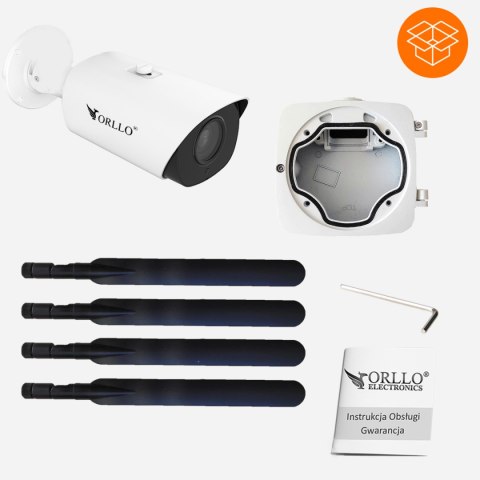 KAMERA IP 5G GSM 4G LTE NA KARTĘ SIM ZEWNĘTRZNA ORLLO S1 5G