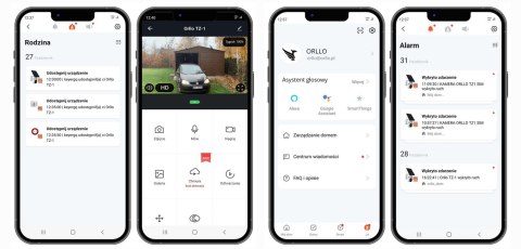 Kamera IP bezprzewodowa 4G LTE obrotowa z panelem solarnym Orllo TZ1 PRO