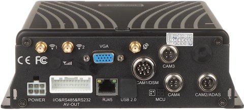 Rejestrator mobilny AHD, PAL, IP PROTECT-218 4 kanały