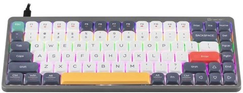 Klawiatura mechaniczna Tracer FINA 84 Grey (Outemu Red Switch)