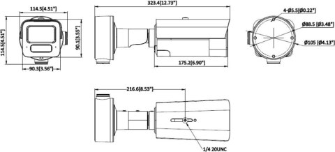 Kamera IP Hikvision iDS-2CD2T47G2-XS/PP 4mm PL(POL)