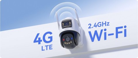 Kamera IP Imou AOV Dual 10MP (5MP+5MP) z panelem solarnym 2.4GHz WiFi+4G