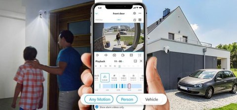 Kamera IP Reolink E Series E540 PTZ 5MP Wi-Fi LED czarna