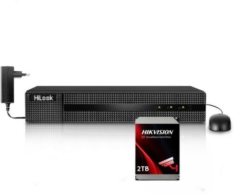 Rejestrator IP Hilook 8 kanałowy 4MP NVR-8CH-4MP/8P z dyskiem 2TB