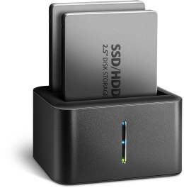 Stacja dokująca MINI AXAGON ADSA-D25 USB 3.2 Gen 1 - 2x SATA 6G 2.5
