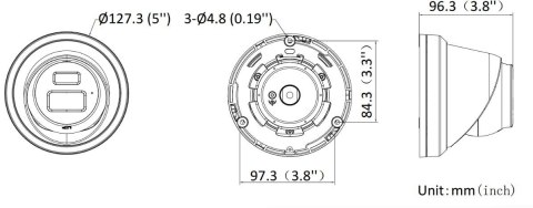Kamera IP Hikvision DS-2CD23123G2-LIS2UY/SL(2.8mm)