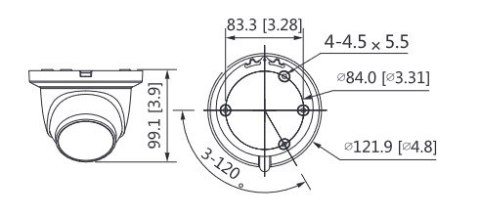 KAMERA IP DAHUA IPC-HDW3841TM-AS-0280B