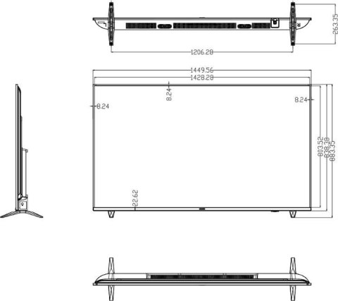 Monitor Hikvision DS-D5065UC-C